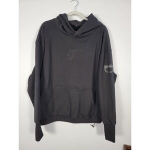 Free The Sheep Eden Hoodie Mens Black Sweatshirt M Streetwear Cozy Soft